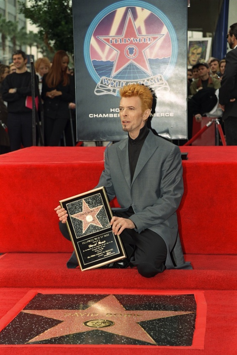 En 1997 recibió una estrella en el Paseo de la Fama de Hollywood. (Vince BUCCI/AFP)
