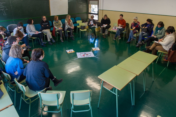 HPTk Gasteizen goizean egin duen batzarra (Juanan RUIZ | ARGAZKI PRESS)