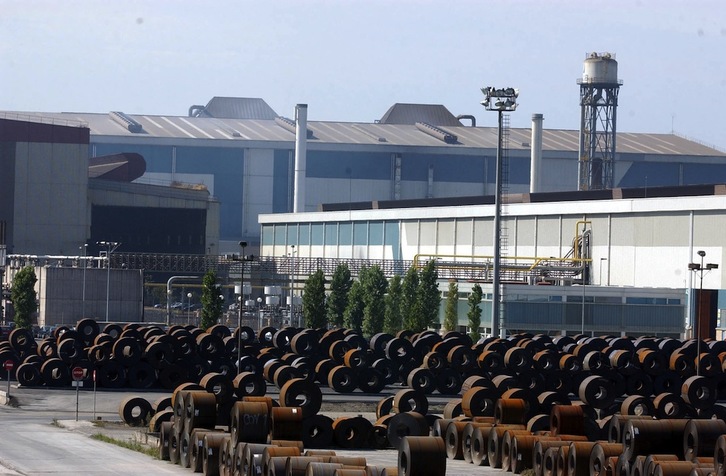 Factoría de la Acería Compacta de Bizkaia (ACB) en Sestao. (Jon HERNAEZ / ARGAZKI PRESS)