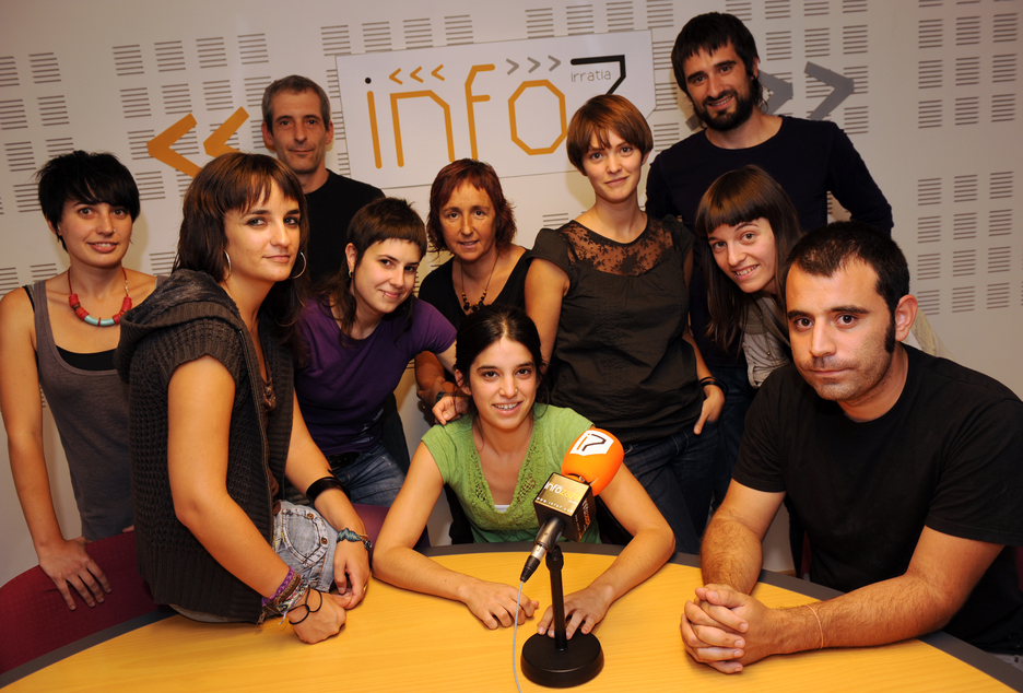 2011ko Info7 irratiko lan taldea