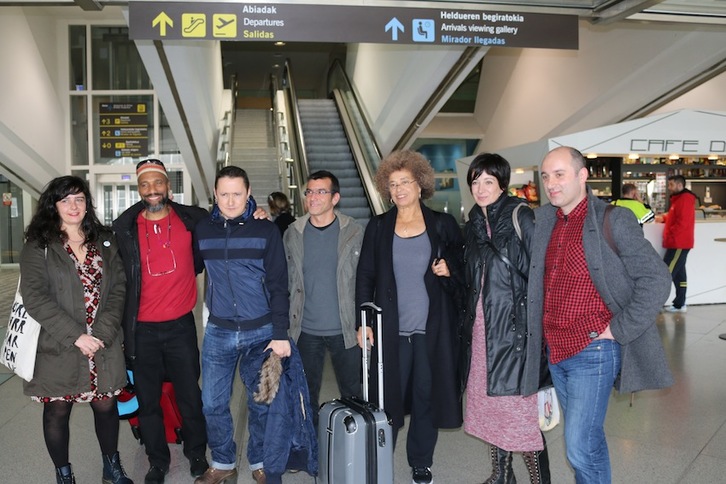 Angela Davis y Jihad Abdulmumit han llegado ya a Euskal Herria. (GITE-IPES)