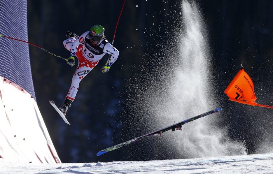 El accidente del esquiador Ondrej Bank ha ganado el premio en ‘Deporte’. (Chistian WALGRAM)