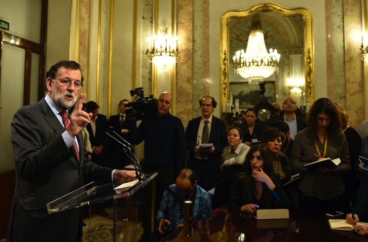 Mariano Rajoy, en una imagen de archivo en Bruselas. (Gerard JULIEN/AFP)