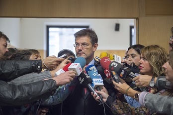 El ministro de Justicia en funciones, Rafael Catalá, en una imagen de archivo. (Marisol RAMIREZ/ARGAZKI PRESS)