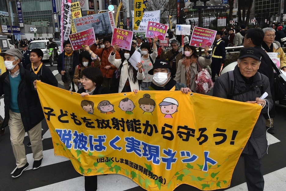 Manifestación en Tokio la semana pasada. (KAZUHIRO NOGI / AFP)