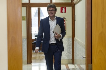 Gorka Urtaran, alcalde de Gasteiz. (Juanan RUIZ/ARGAZKI PRESS)