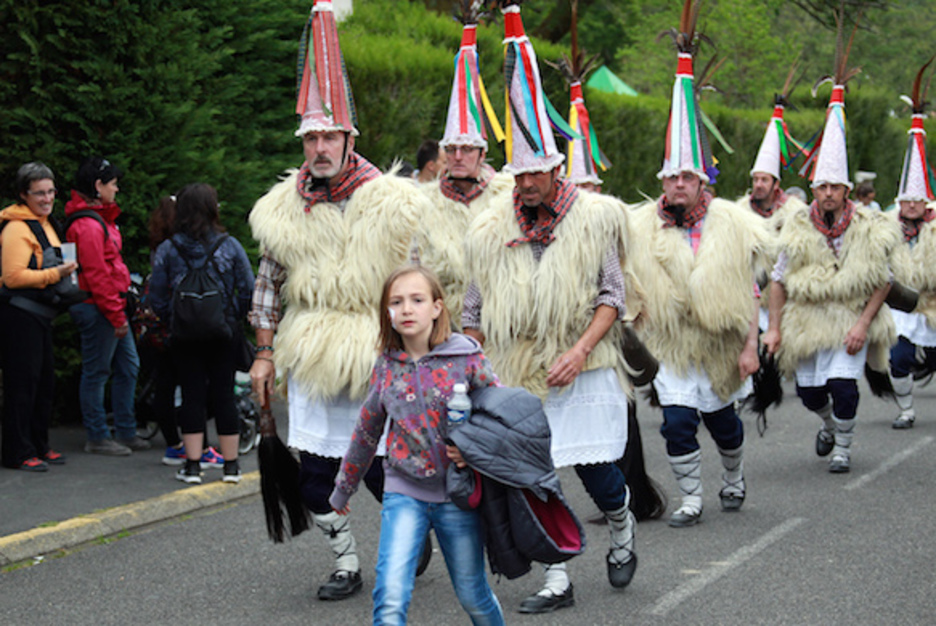 Joaldunak, fidèles au rendez-vous. © Bob EDME Joaldunak, fidèles au rendez-vous. © Bob EDME