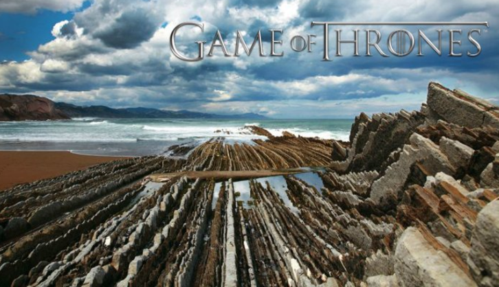 El flysch de Zumaia será uno de los escenarios de la popular serie ‘Juego de Tronos’. (Zumaiako Udala)