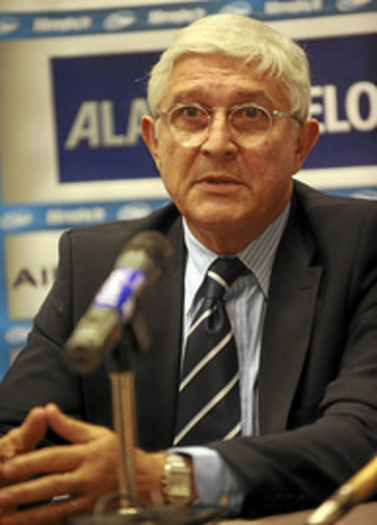 Michel Cacouault, expresidente del Aviron. (Le Journal du Pays Basque)