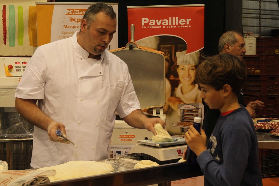 Du pain Herriko a été produit tout au long de la journée. © Aurore LUCAS