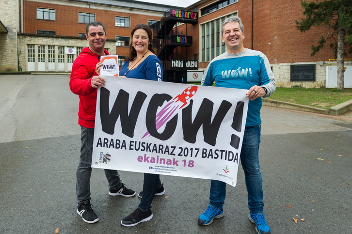 Wow! lelopean ospatuko da Bastidan 2017ko Araba Euskaraz. (Juanan RUIZ / ARGAZKI PRESS)