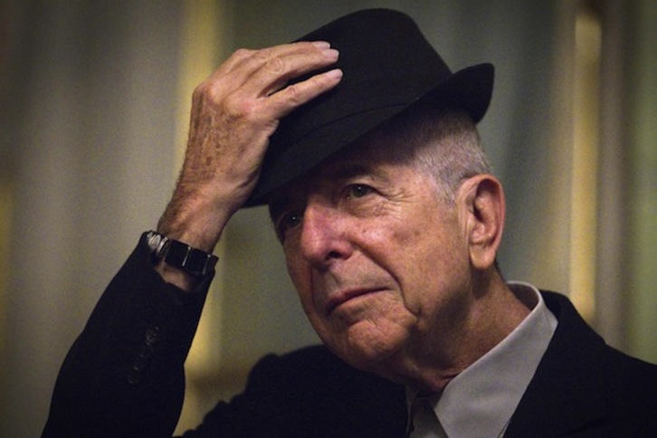 Leonard Cohen, en una imagen tomada en París en 2012. (Joel SAGET/AFP)
