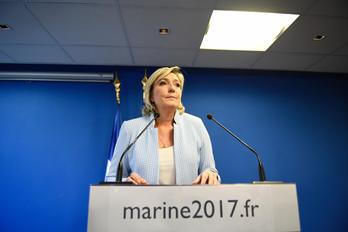 Imagen de archivo de Marine Le Pen. (Martin BUREAU/AFP)