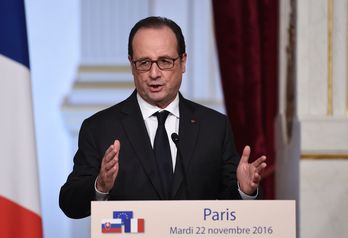 El presidente francés, François Hollande. (Stephane DE SAKUTIN/AFP)