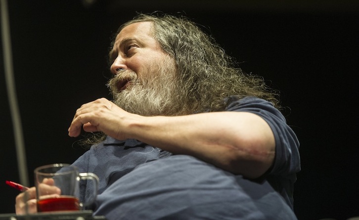 Richard Stallman. (Jagoba MANTEROLA/ARGAZKI PRESS)