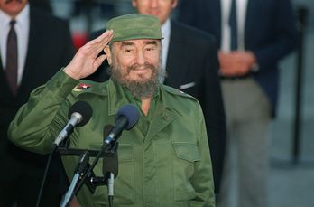Fidel Castro, en una foto de archivo. (Antonio LEVI | AFP)