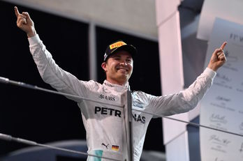 Rosberg hoy en Abu Dabi. (ANDREJ ISAKOVIC | AFP)
