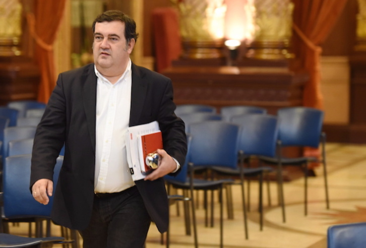 Ernesto Gasco, teniente alcalde y portavoz del PSE en el Ayuntamiento de Donostia. (Andoni CANELLADA / ARGAZKI PRESS)