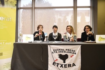 Amaia Izko, Naike Díez, Patrizia Belez y Haizea Ziluaga. (Gorka RUBIO/ARGAZKI PRESS)