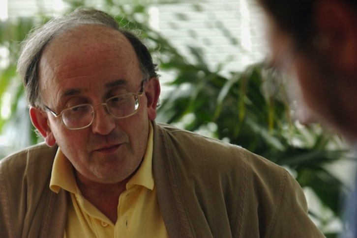 Luis Mari Mujika, 2002ko irudi batean. (Gari GARAIALDE/ARGAZKI PRESS)