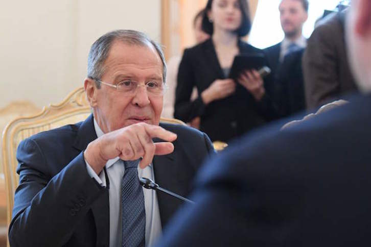 Serguéi Lavrov, en una imagen reciente. (Natalia KOLESNIKOVA / AFP)