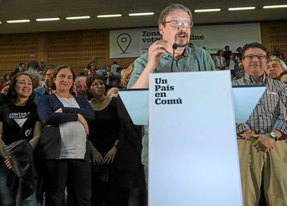 Catalunya en Comú, nuevo partido en la izquierda del sistema. 0414_eg_Colau2