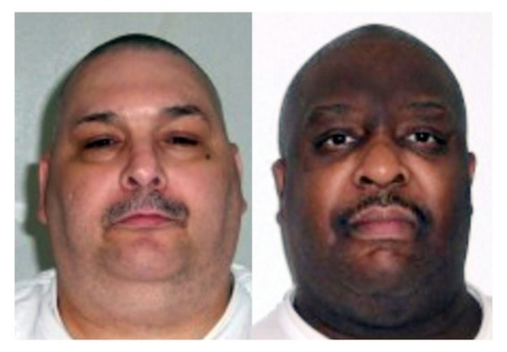 Jack Jones y Marcel Williams, ejecutados con la inyección letal en Arkansas. (AFP)