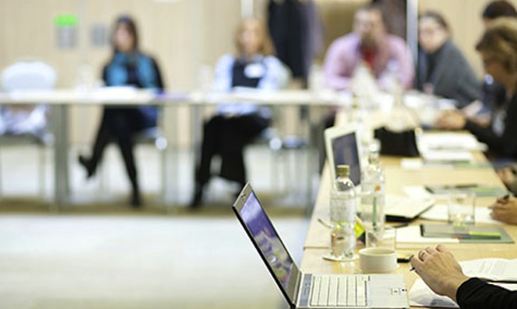 Imagen de un aula en la UPV/EHU