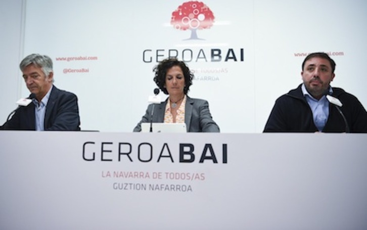 Geroa Bai ha anunciado que solicita que Barcina y Maya sean investigados por las dietas del Ayuntamiento de Iruñea, (Jagoba MANTEROLA/ARGAZKI PRESS)