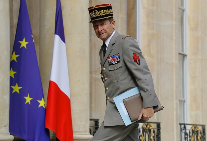 El general Pierre de Villiers, en una imagen de archivo. (Patrick KOVARIK/AFP PHOTO)