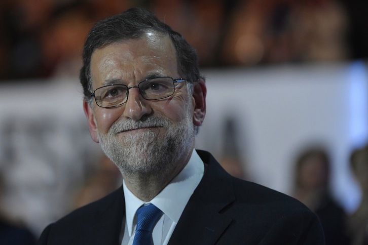 Mariano Rajoy ha anunciado la presentación del recurso. (Curto DE LA TORRE/AFP)