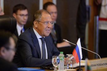 Serguéi Lavrov, en una imagen reciente. (NOEL CELIS / AFP)