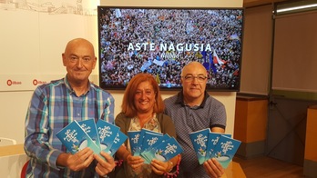 Bilboko Aste Nagusiko egitaraua aurkeztu du Udalak. (Bilbao.eus)
