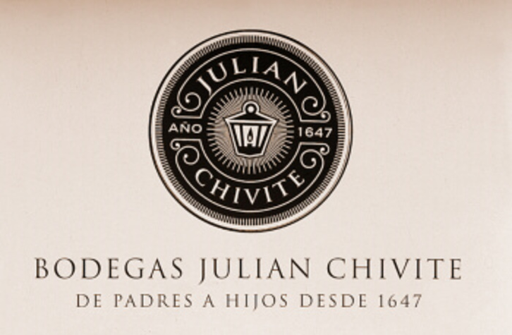 Logotipo de Bodegas Chivite. 