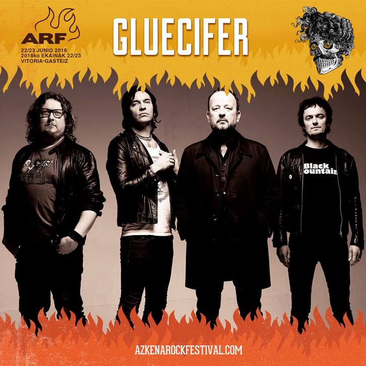 La banda de rock escandinavo Gluecifer se volverá a reunir tras más de diez años de parón para tocar en el Azkena Rock. 