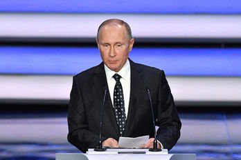 Vladimir Putin, presidente de Rusia. (Mladen ANTONOV/AFP)