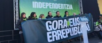 Durangoko manifestazioa Independentistak Sarea