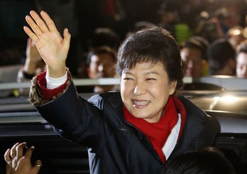 La expresidenta surcoreana, Park Geun-hye, condenada a 24 años. (Dona A-ILBO / AFP)