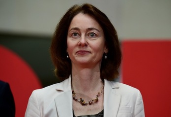 Katarina Barley, ministra alemana de Justicia. (Tobias SCHWARZ/AFP)