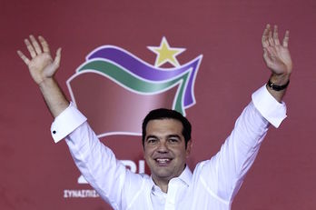 Alexis Tsipras, primer ministro griego. (Aris MESSINIS/AFP)