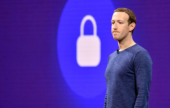 El CEO de Facebook, Mark Zuckerberg, en una foto de mayo. (Josh EDELSON/AFP)