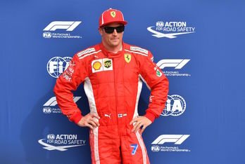 Kimi Raikkonen, el más rápido en Monza. (Andrej ISAKOVIC / AFP)