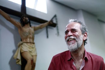 Willy Toledo está imputado por supuesta «vejación de los sentimientos religiosos». (Benjamin CREMEL/AFP)