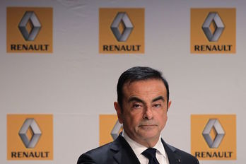 El presidente de Renault, Carlos Ghosn, en una imagen de archivo. (Charly TRIBALLEAU/AFP)