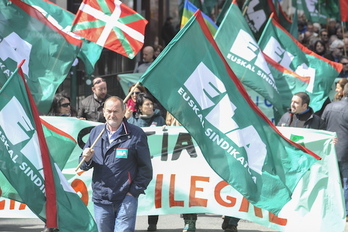 Imagen de archivo de una protesta de ELA. (Idoia ZABALETA/FOKU)