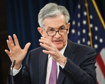 Jerome Powell es el presidente de la Reserva Federal de EEUU. (Mandel NGAN | AFP)