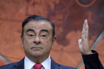 El expresidente de Nissan Carlos Ghosn, hace dos años. (Eric PIERMONT/AFP)
