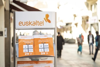 Zegona liga la operación a su participación en Euskaltel. (Endika Portillo | FOKU)