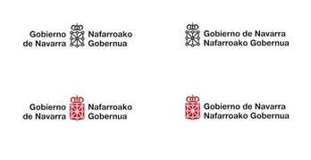 Imagen de la nueva simbología oficial del Gobierno de Nafarroa.