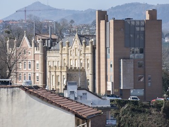 Vista del hospital QuironSalud Donostia. (Gorka RUBIO/FOKU)